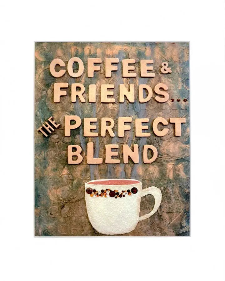 Coffee and Friends Giclee’ Art Print