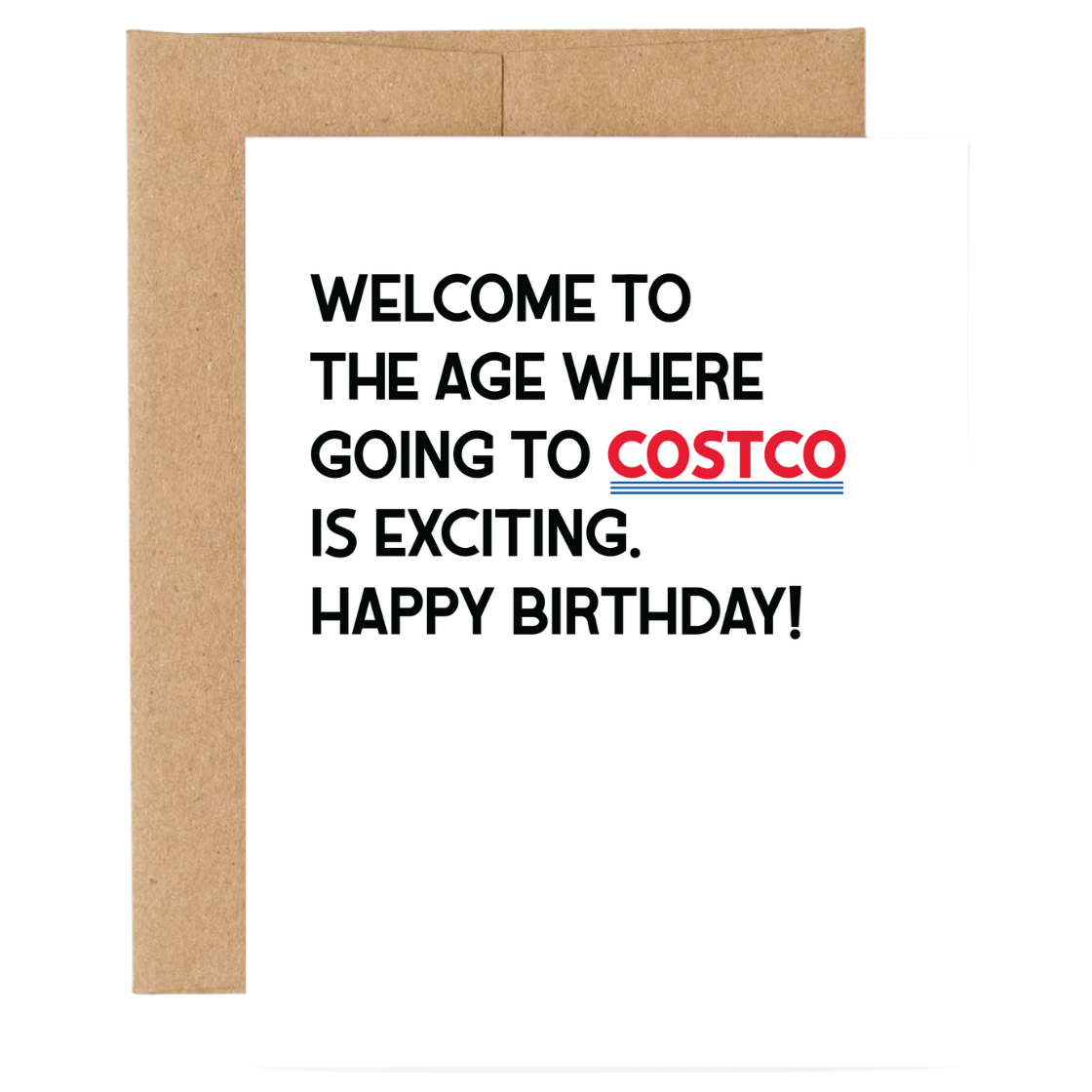 Costco Birthday Card