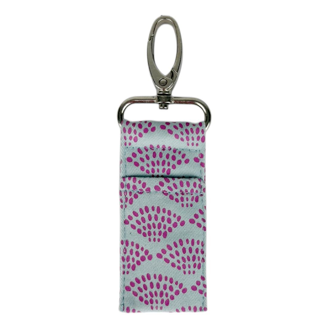 Cotton Canvas Lip Balm Bag - Spring Dots - Malia Designs