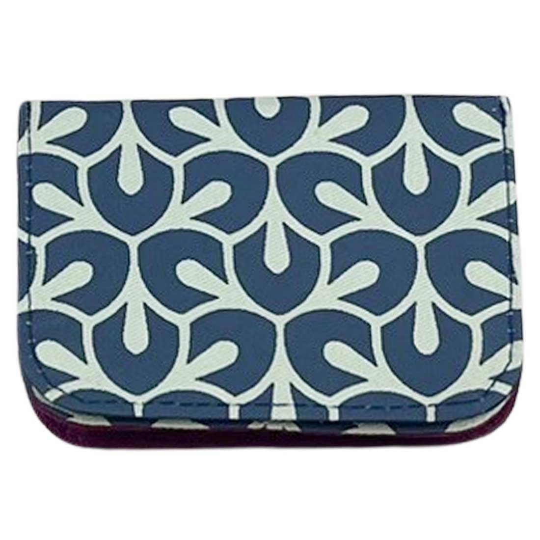 Cotton Card Holder - Leaf Prints - Malia Designs