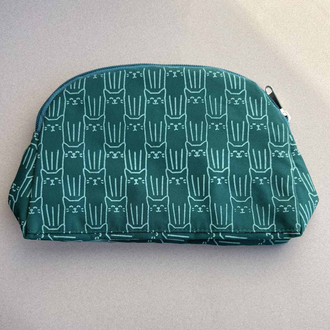 Cotton Cosmetic Case - Cat Prints - Malia Designs