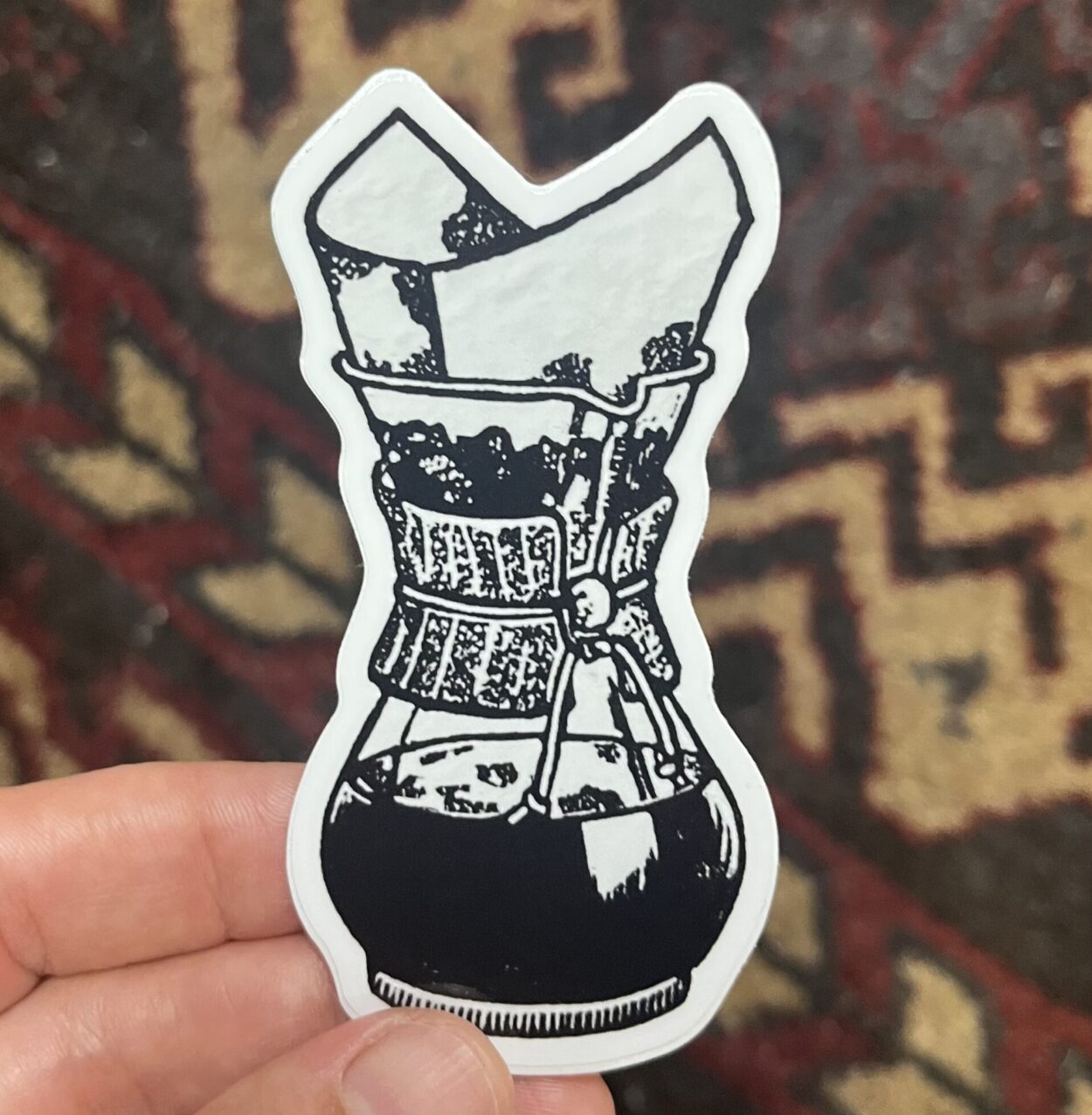 Chemex Sticker - weatherproof adhesive, UV protective laminate
