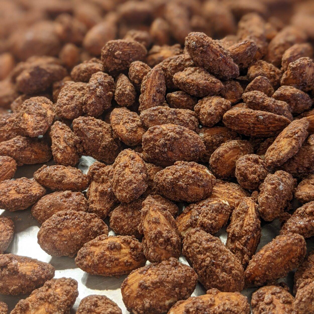 Gourmet Candied Nuts — Spiced Orange Walnuts, Bourbon Pecans, Mexican Chocolate Almonds (4oz / 8oz)
