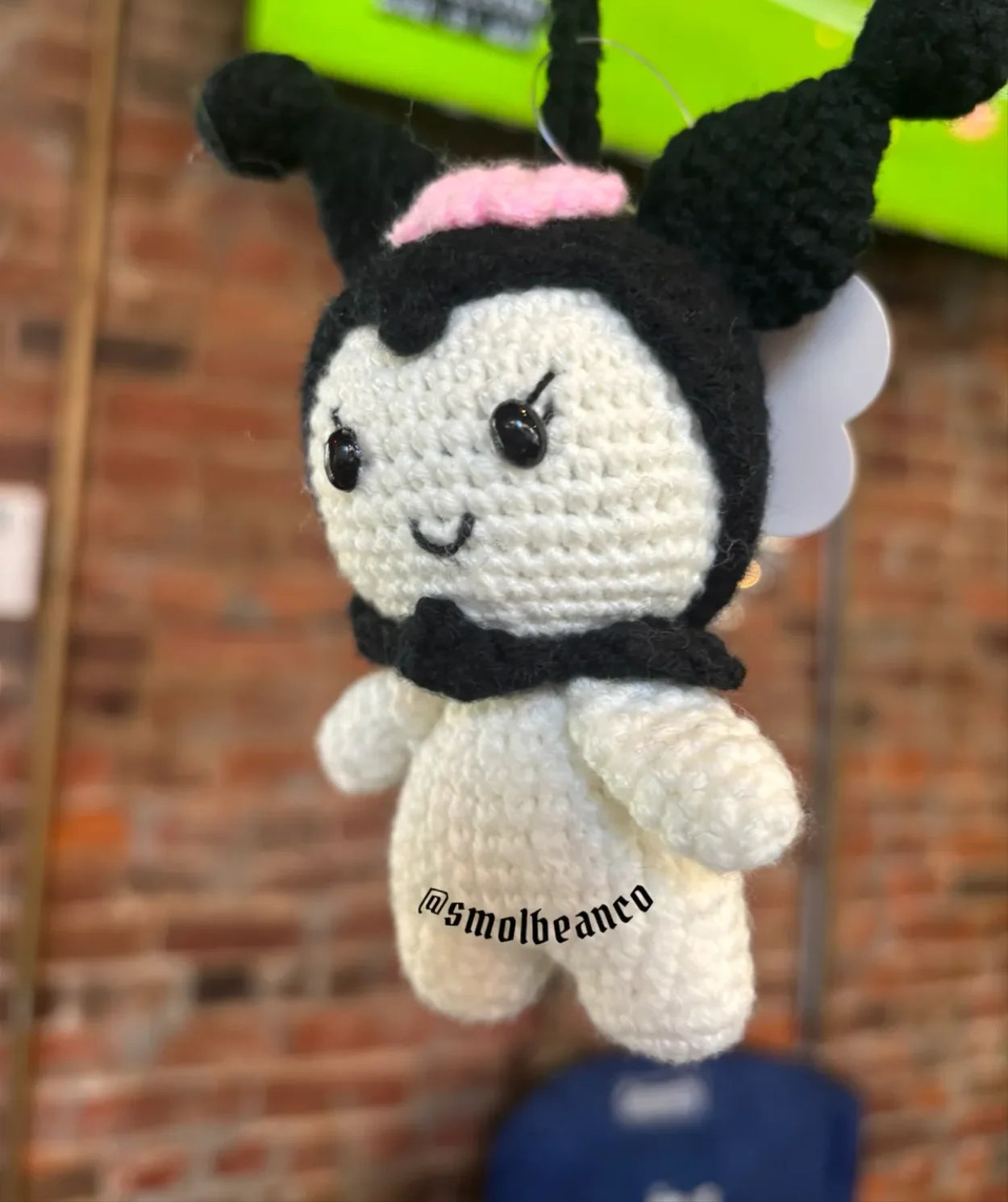 Kuromi Crochet Hanger