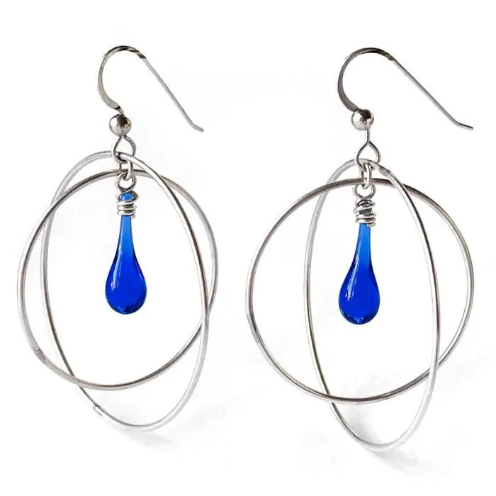 Large Gyroscope Earrings