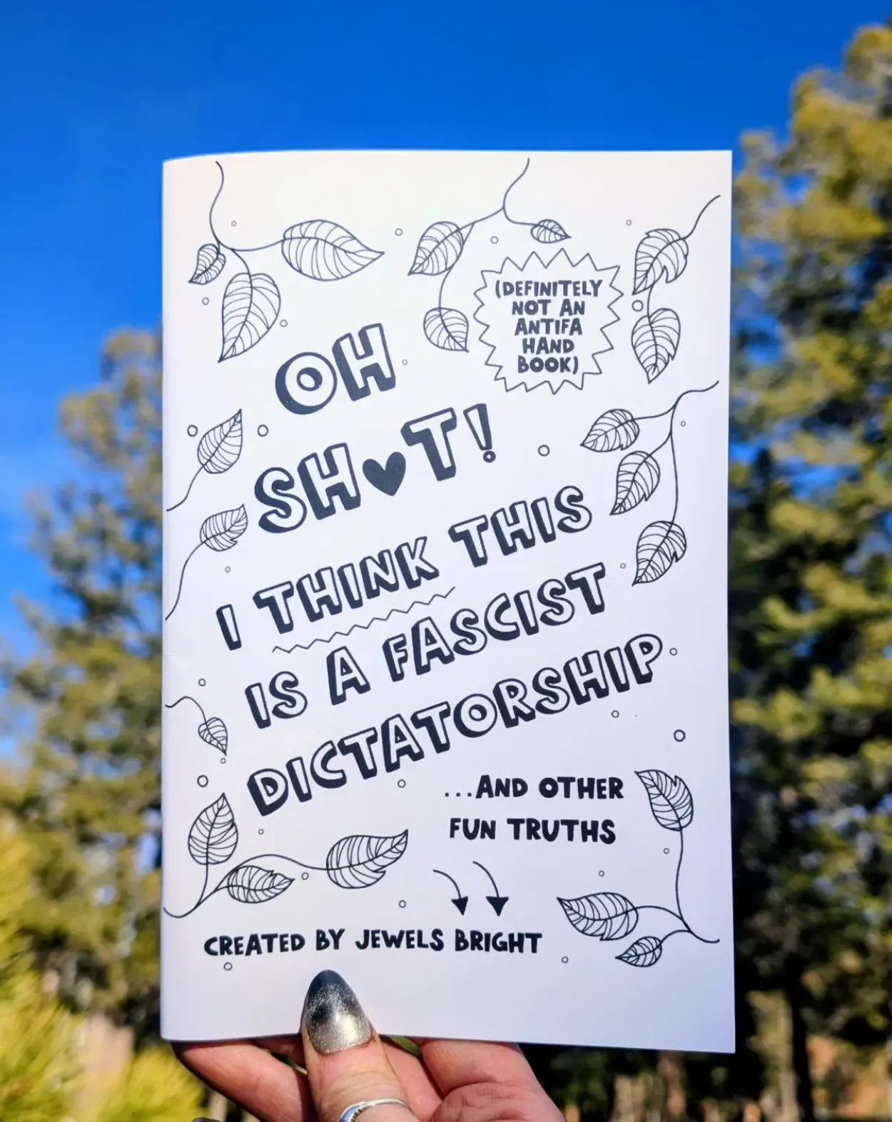 Antifa Anti-fascist Coloring Book, Radical Leftist Scum Book, Smash the Patriarchy hobby