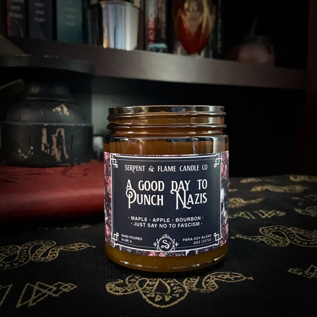 Punch a Nazi 8oz Candle