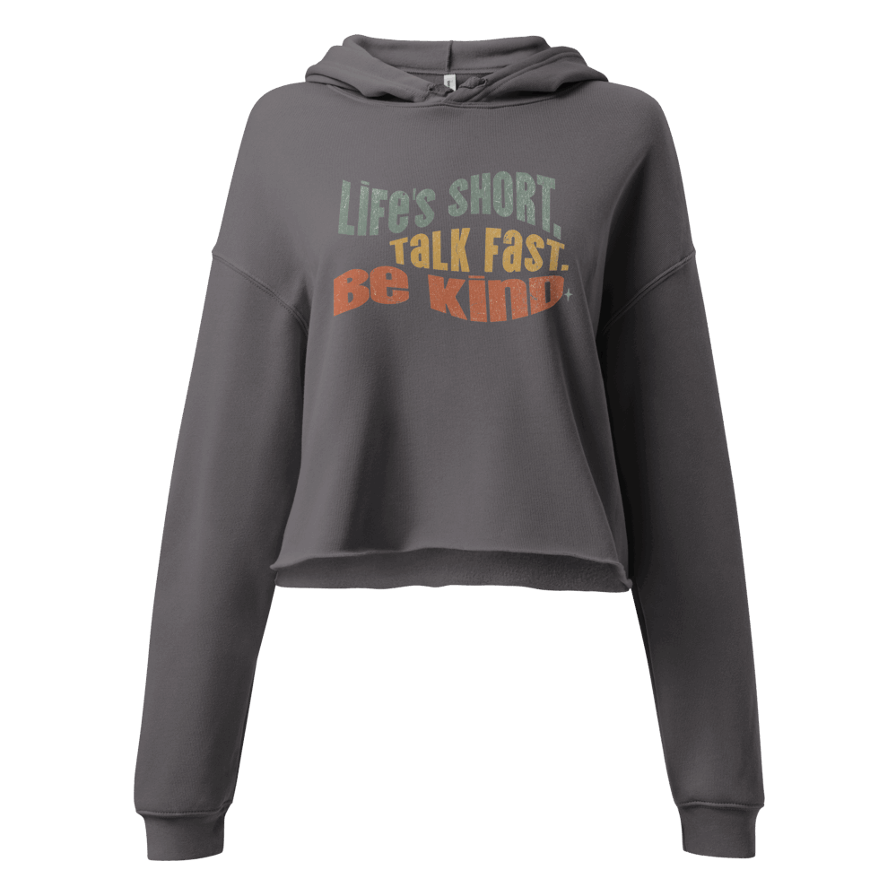 Cropped Hoodie - "Lifes&
