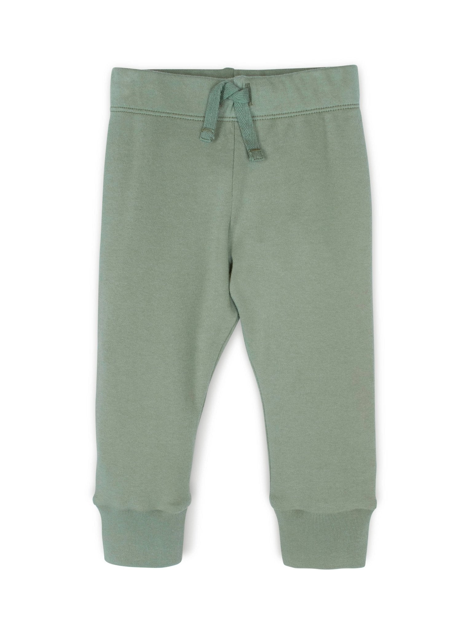 Organic Cotton Cruz Joggers - Thyme Green