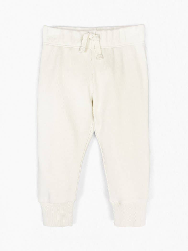 Organic Cotton Cruz Joggers - Natural