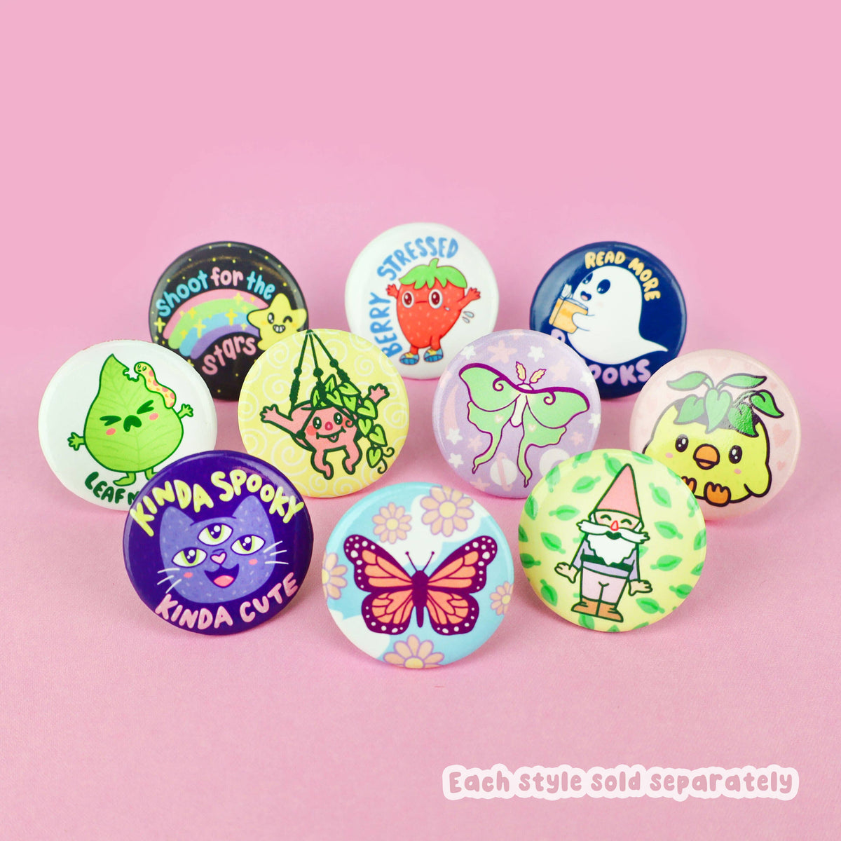 Read More Booooks Pinback Button
