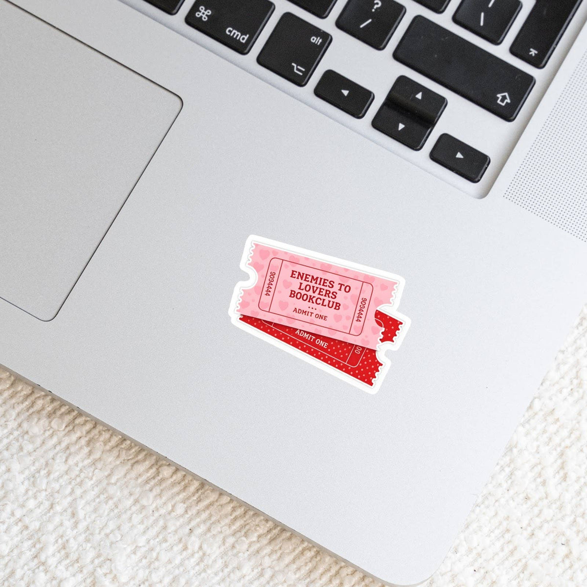 Enemies to Lovers Book Club Sticker | Romance Reader Gift