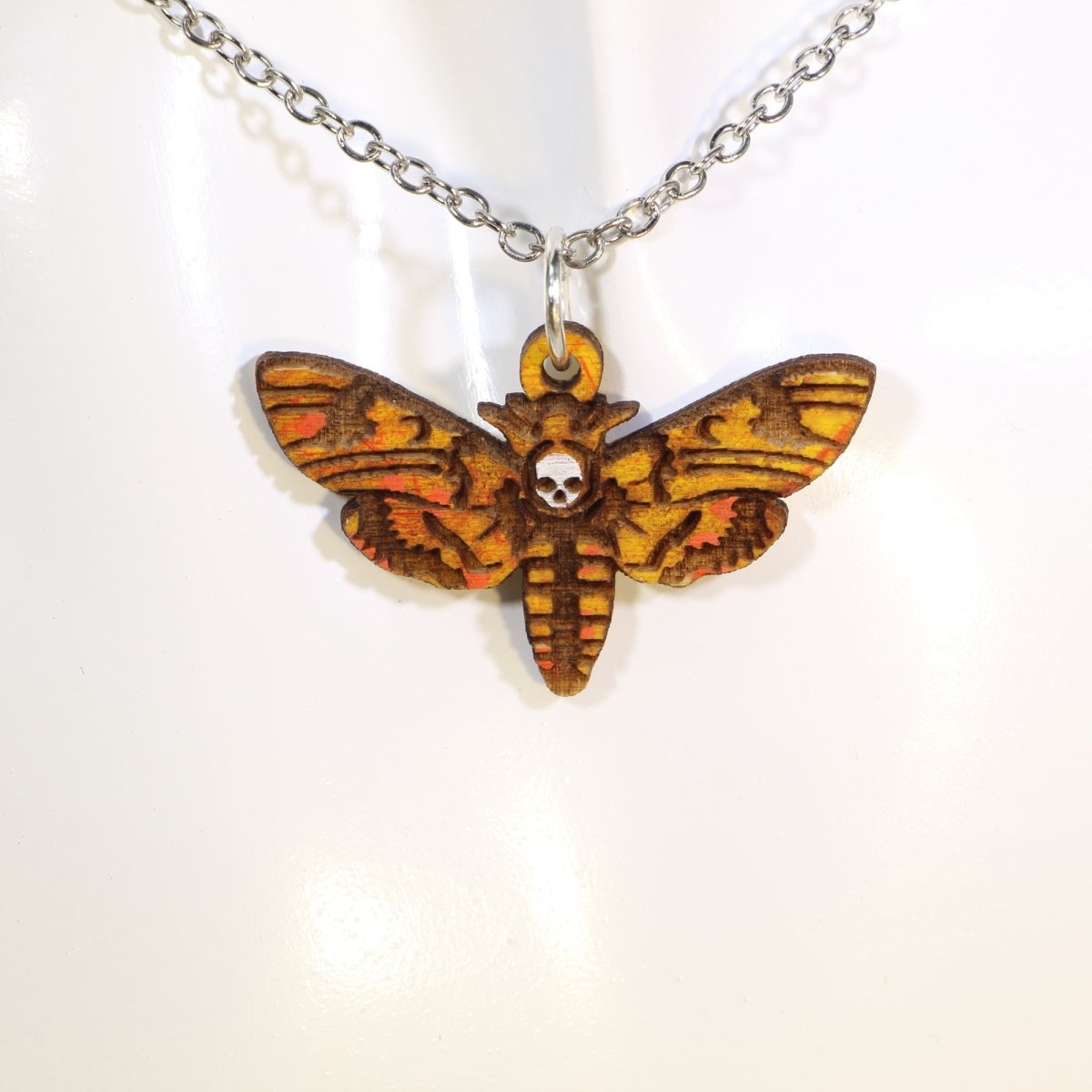 Death Head Hawkmoth Dangle Earrings - Earrings - Cate&