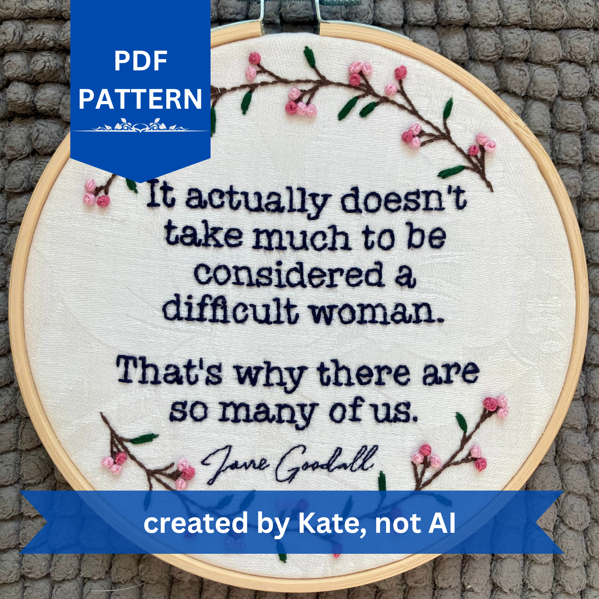 PDF pattern created by Kate, not AI. "It actually doesn&