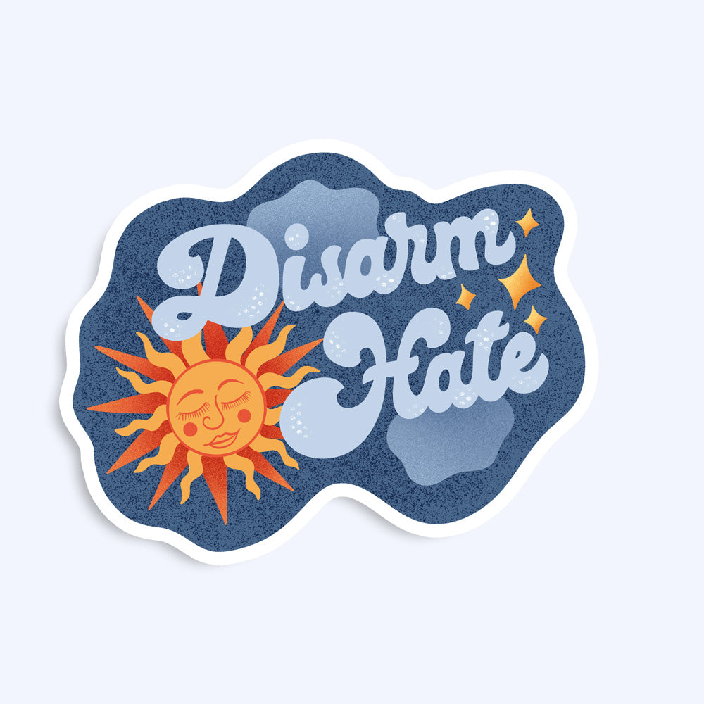Sticker with &