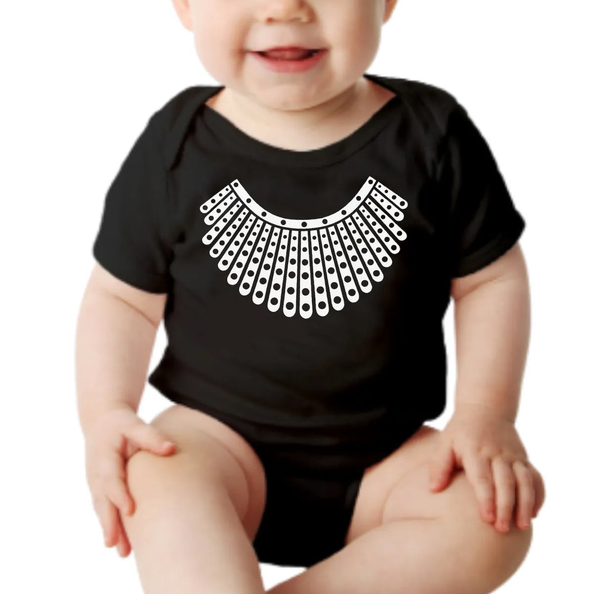 RBG Dissent Collar Baby Bodysuit - Resistance Nation