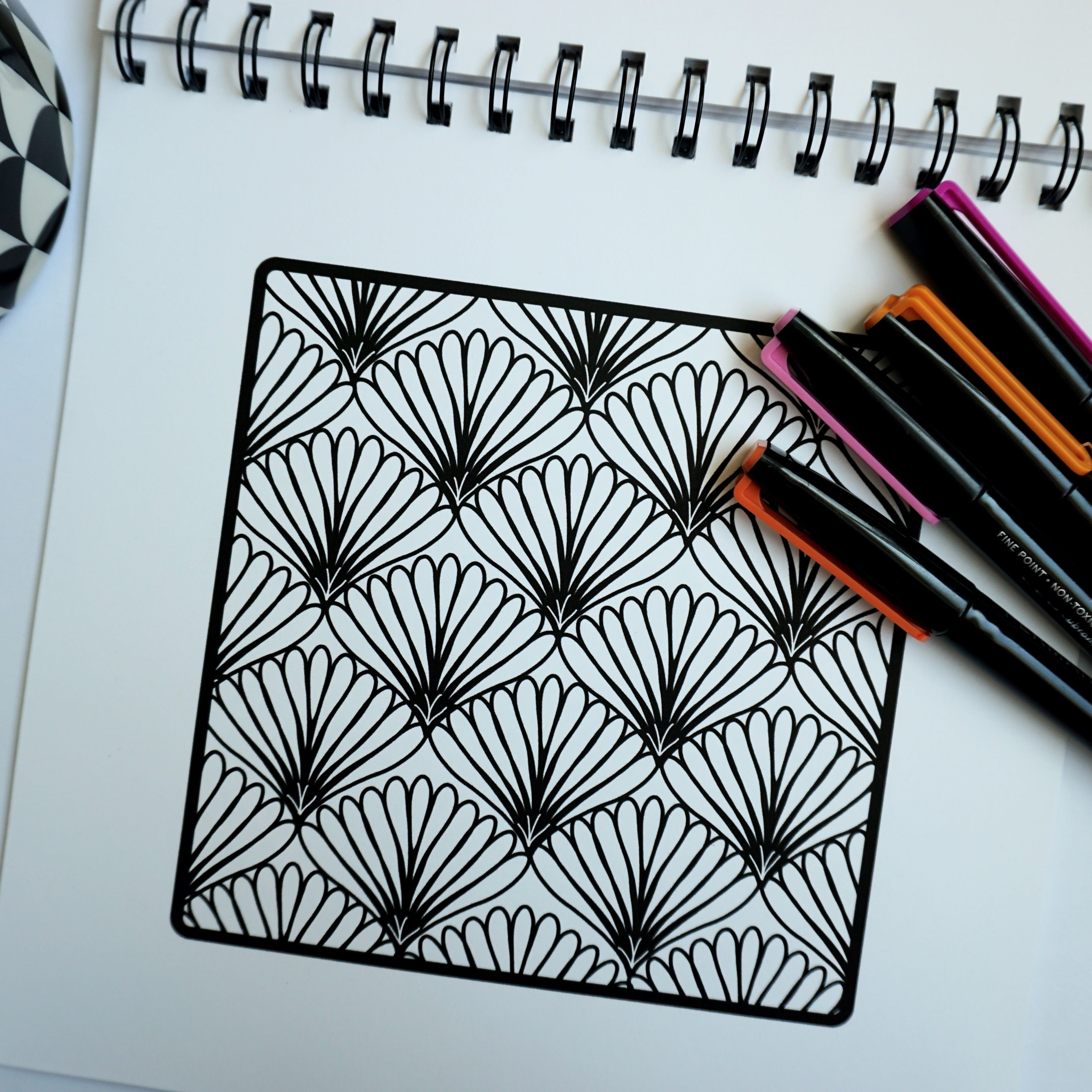 A Coloring Book for Folks Who Are Overstimulated & One Demand Away From Losing It
