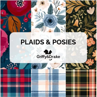 Plaids & Posies Pet Bow Ties - Multiple Colors Available