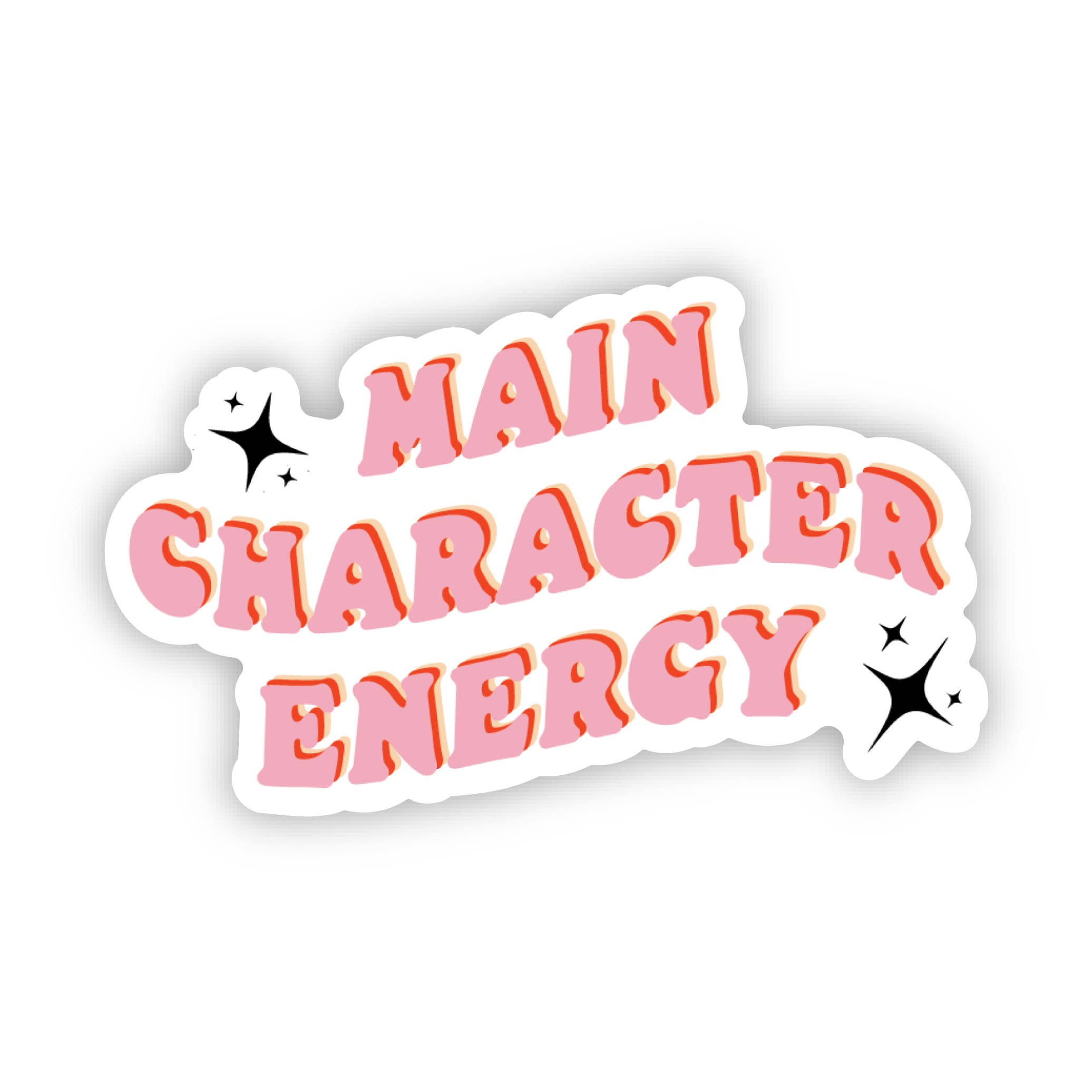 Sticker with &