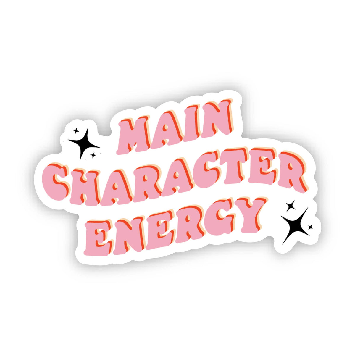 Sticker with &