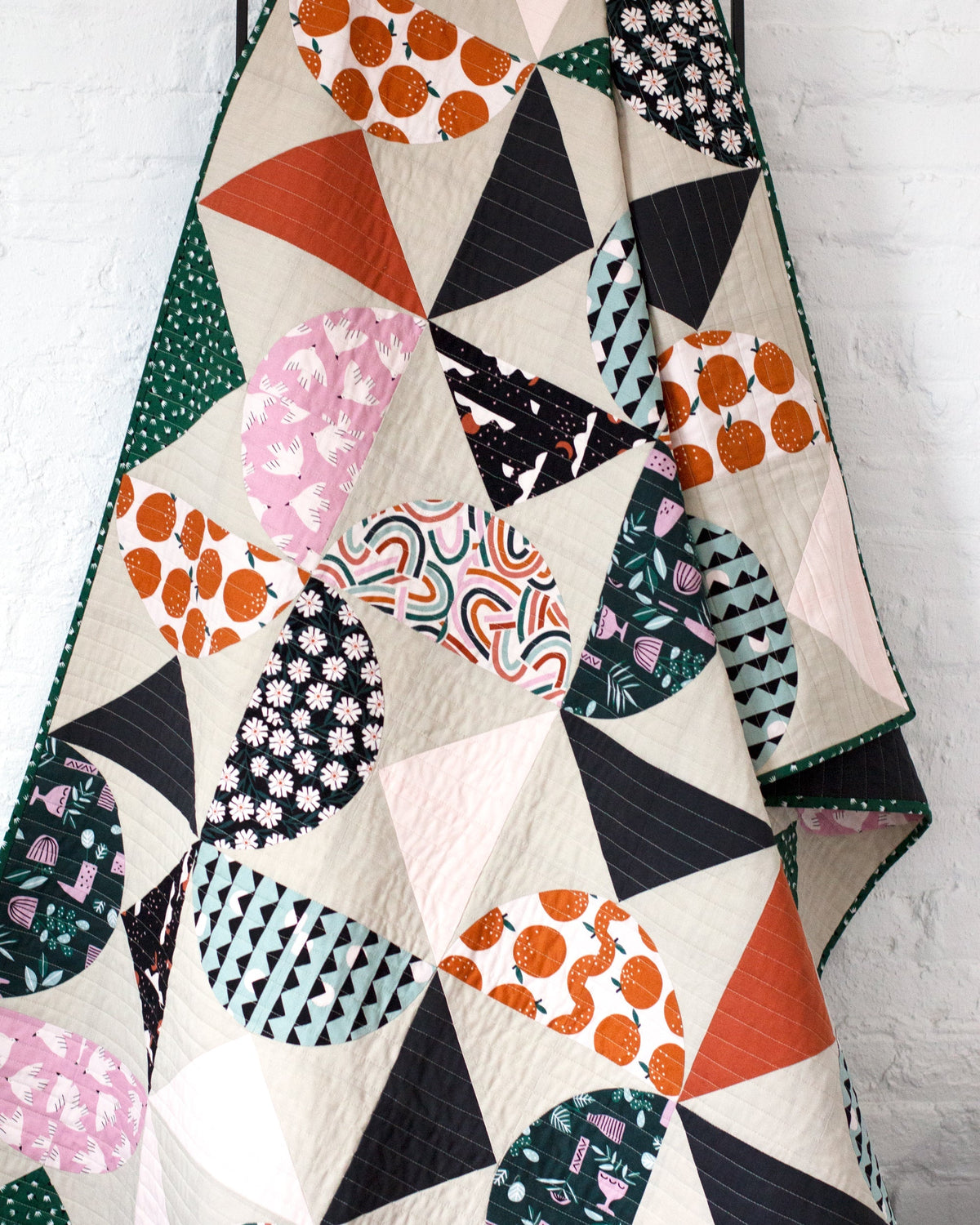 Night Phlox Fat Quarters Quilters Weight Organic Cotton