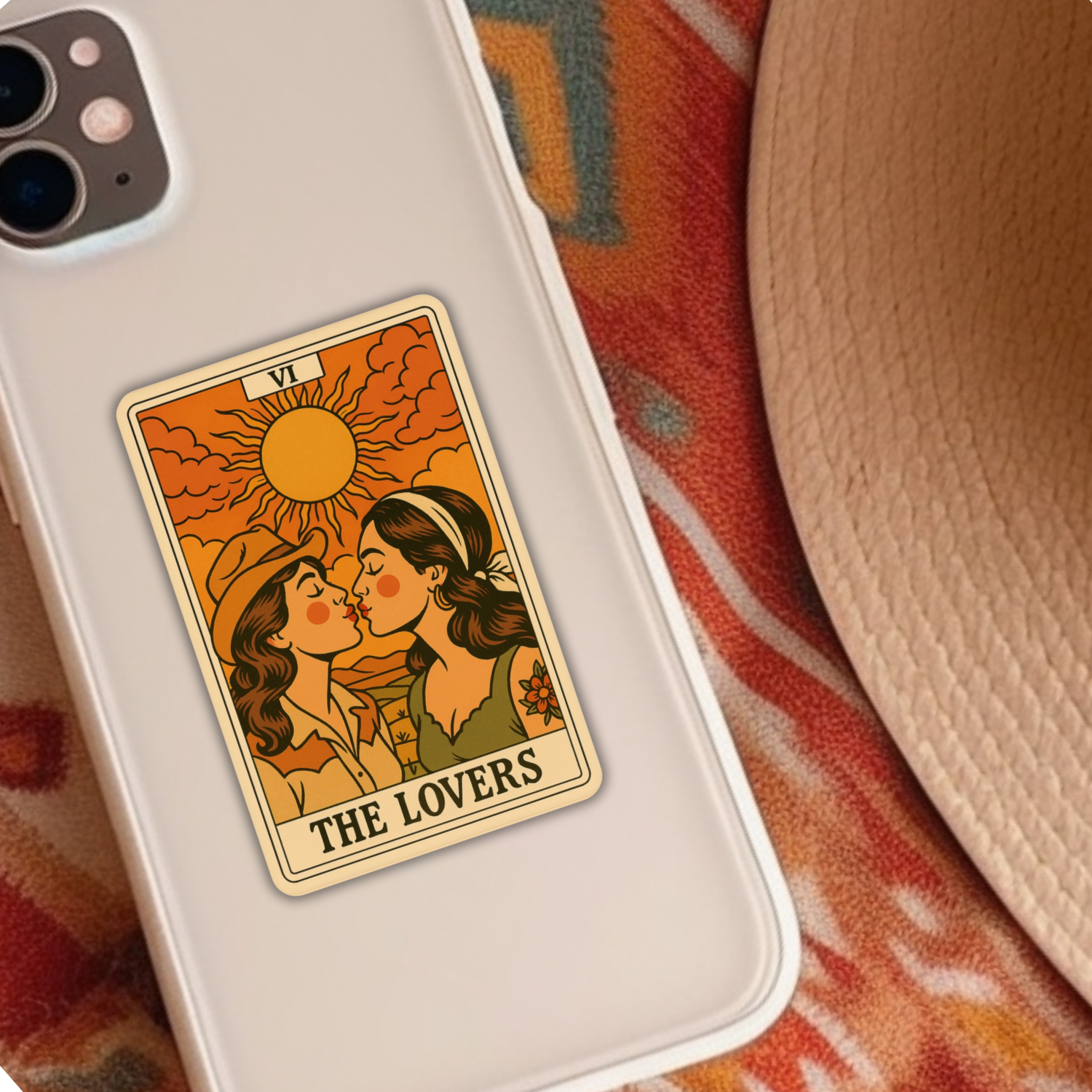 Phone case with &
