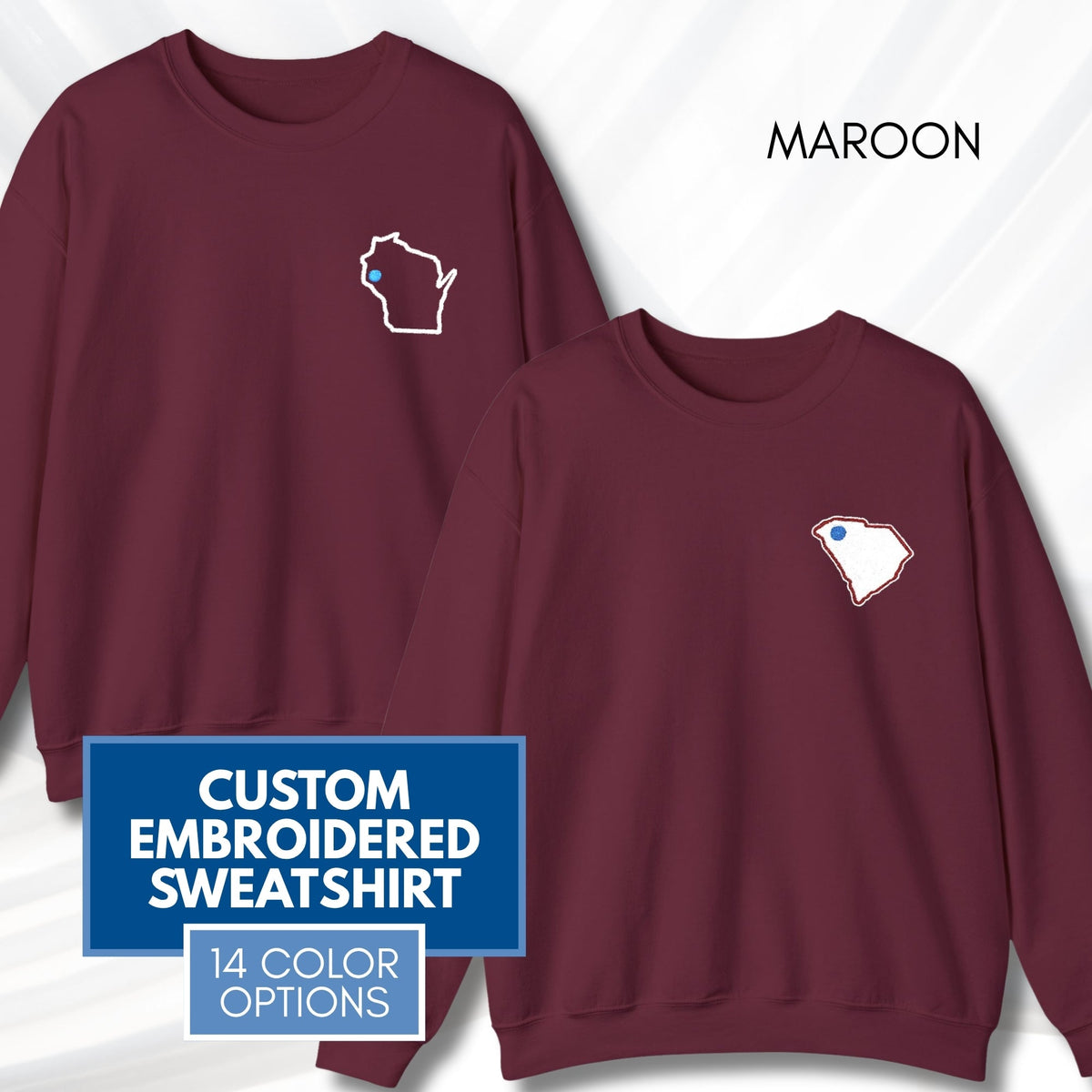 embroidered-blue-dot-red-state-crewneck-sweatshirt-custom-location-political-activist-pullover-maroon