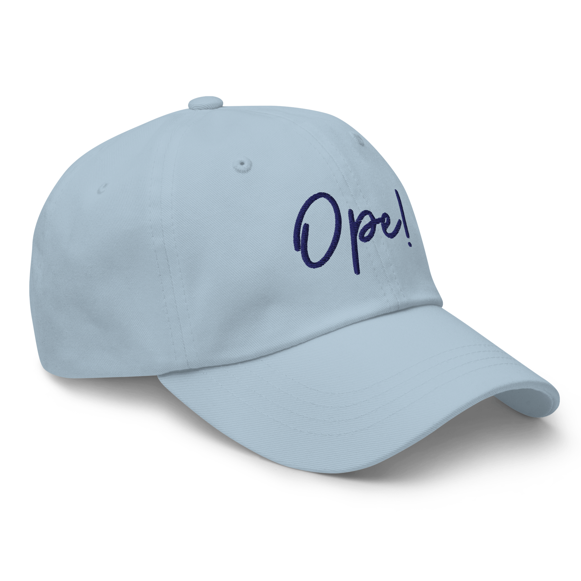 Embroidered "Ope!" Dad Hat | Funny Midwest Slang Baseball Cap | Relatable Gift - Heartland Stitch
