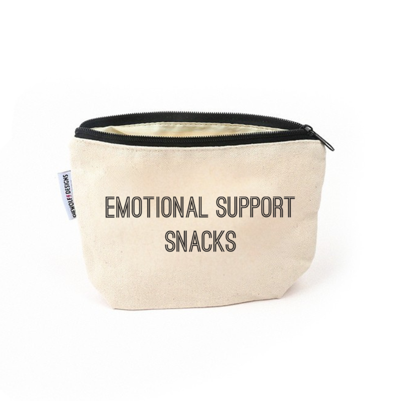 Emotional Support Snacks Pouch
