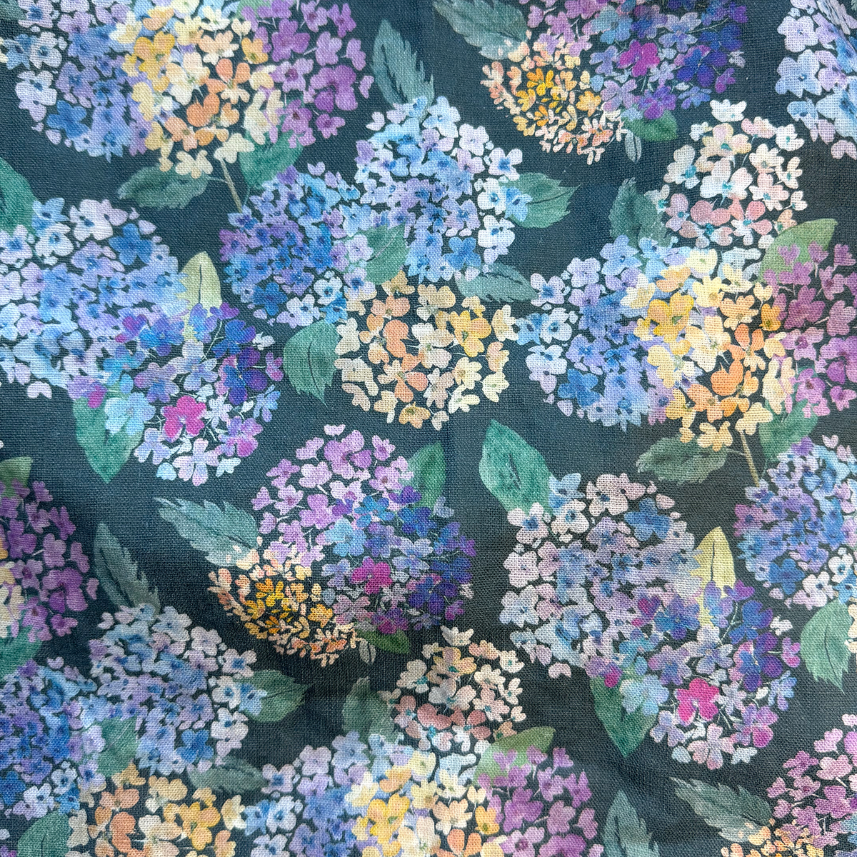 endless hydrangea linen napkins