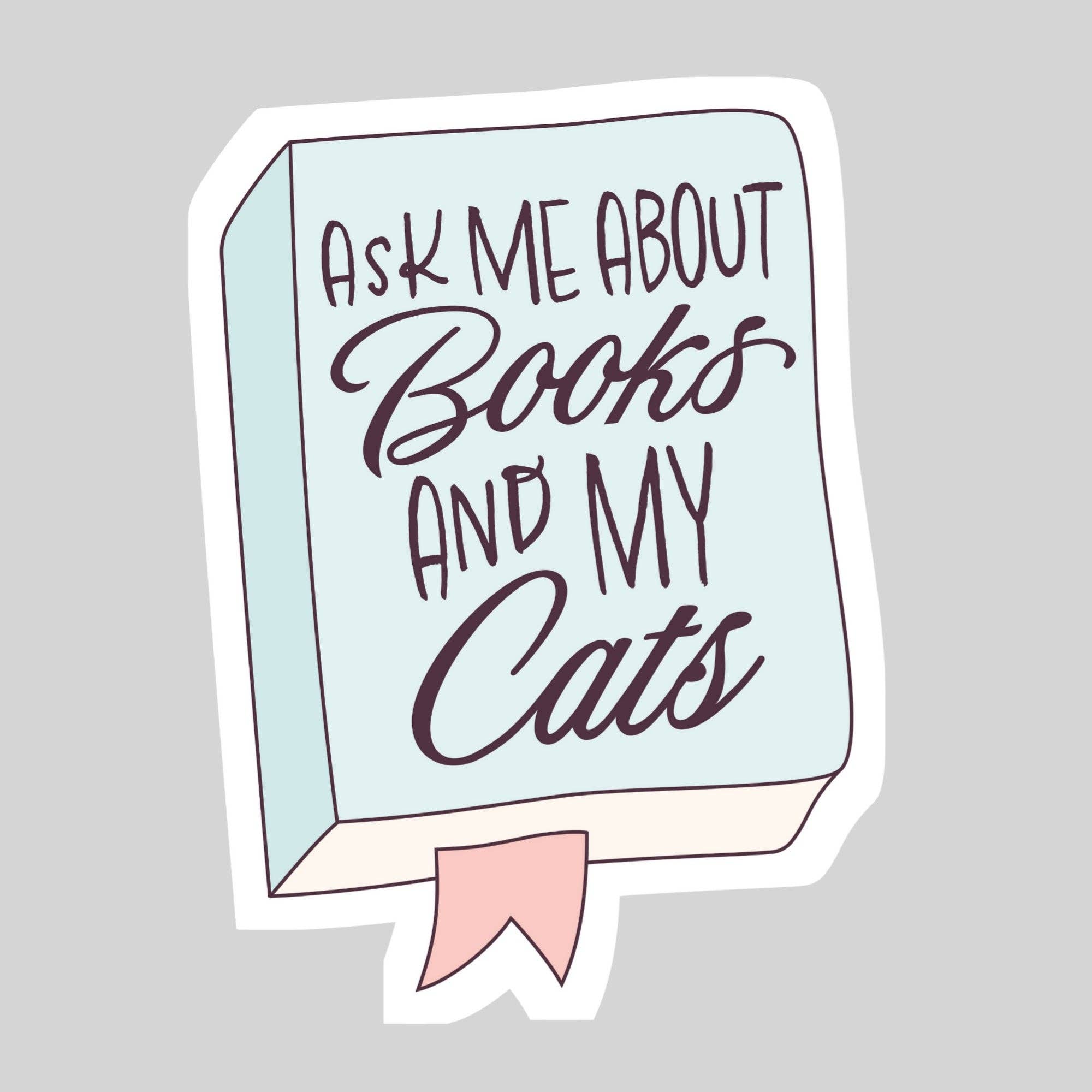 Sticker with text &