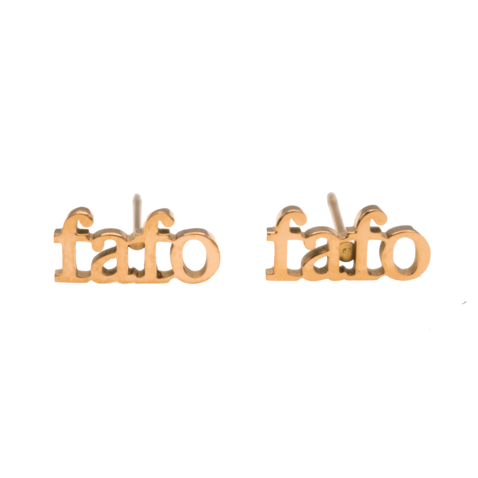 FAFO Acronym Earring Set - Babe co.
