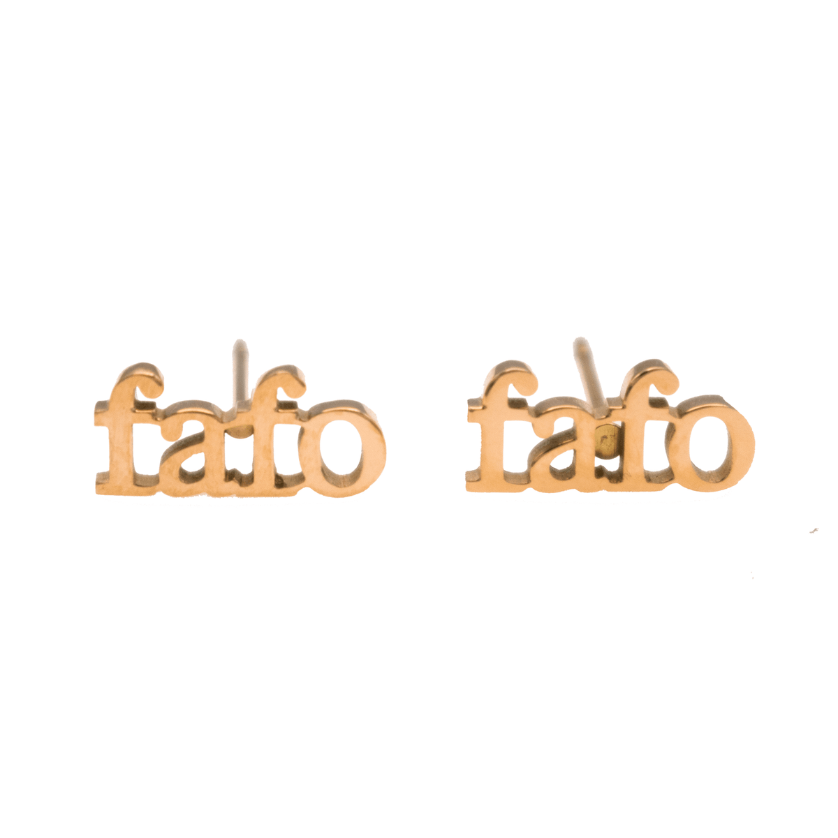 FAFO Acronym Earring Set - Babe co.