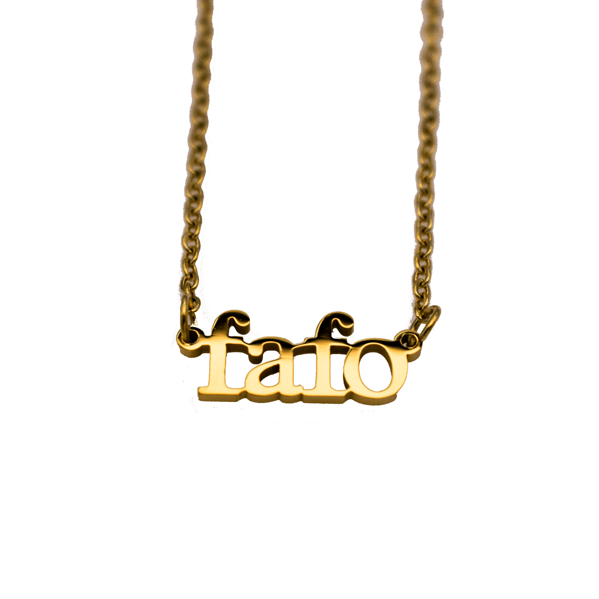 FAFO Acronym Cutout Necklace *pre-order* - Babe co.