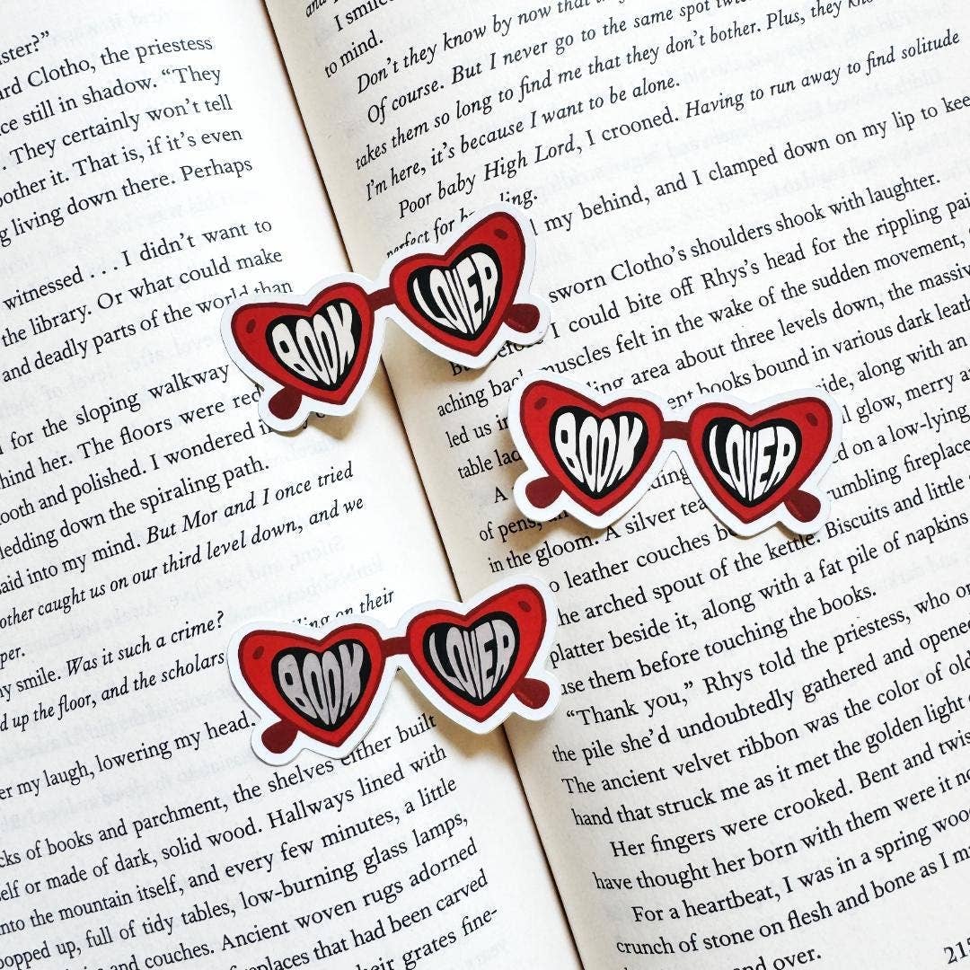 Red heart-shaped earrings with &