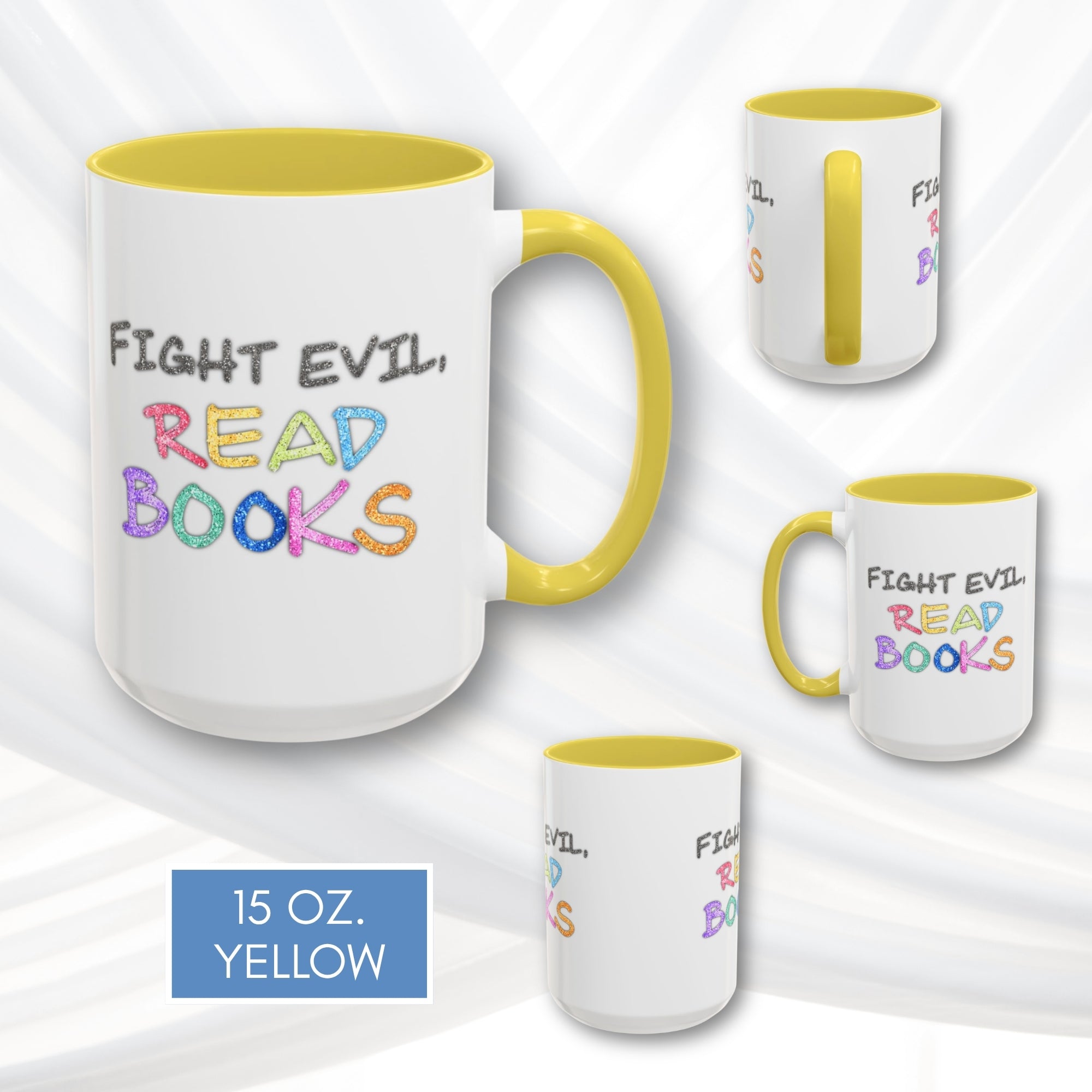 fight-evil-read-books-colorful-accent-coffee-mug-book-lover-tea-cup-hand-lettered-glitter-effect-yellow-15