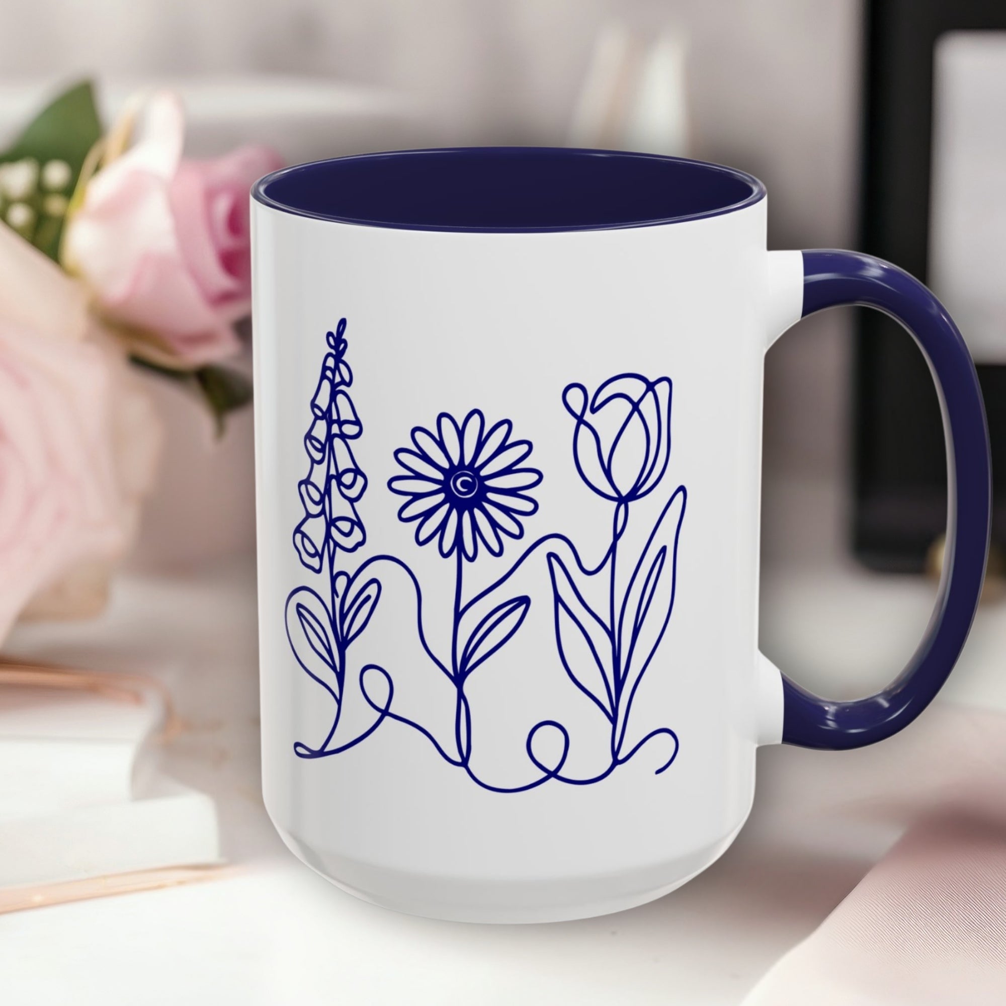 foxglove-daisy-tulip-accent-coffee-mug-subtle-fdt-flowers-tea-cup-resistance-drinkware-progressive-kitchen-gift-housewarming