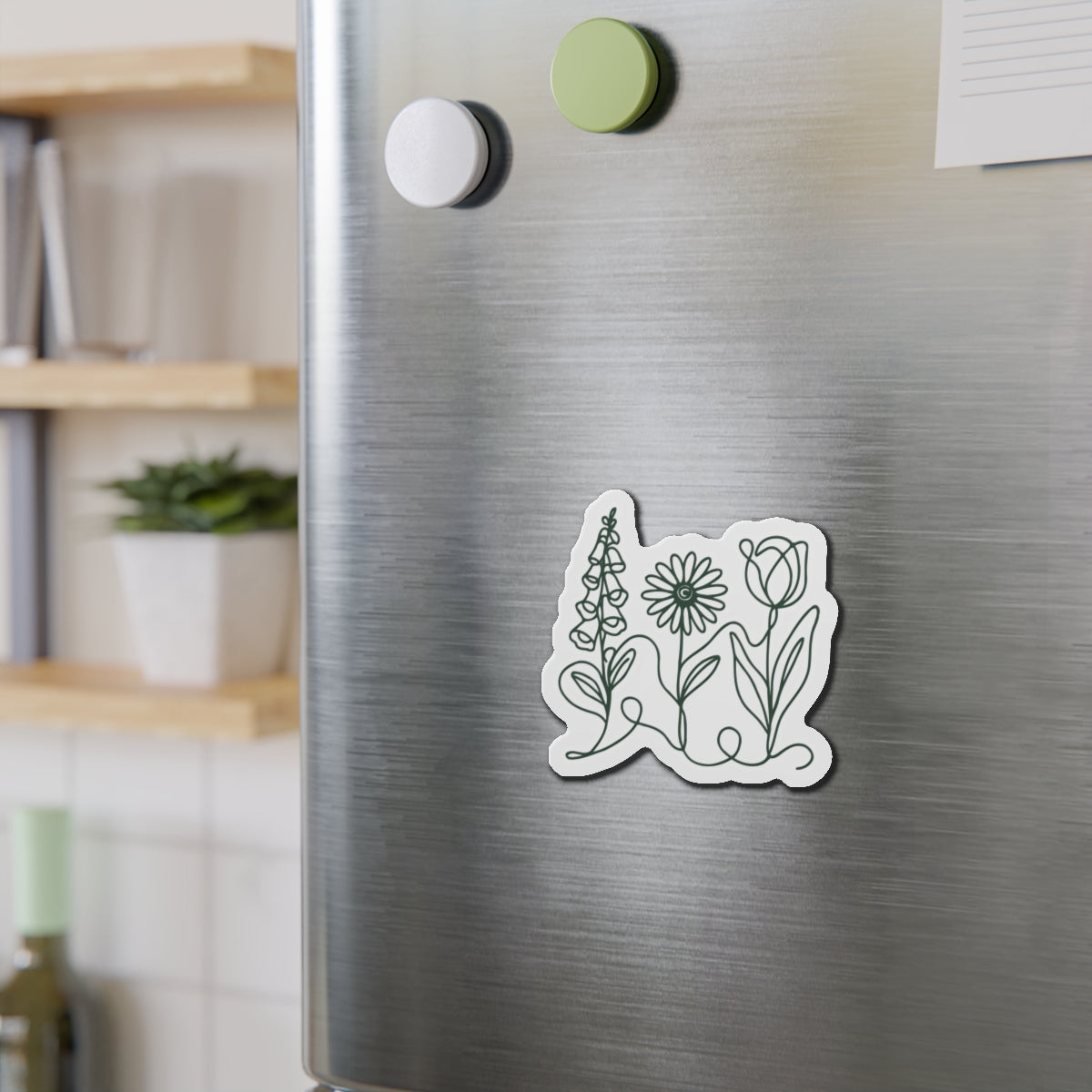 foxglove-daisy-tulip-car-magnet-sage-green-subtle-fdt-political-activism-car-decor-anti-trump-no-words-3-inch