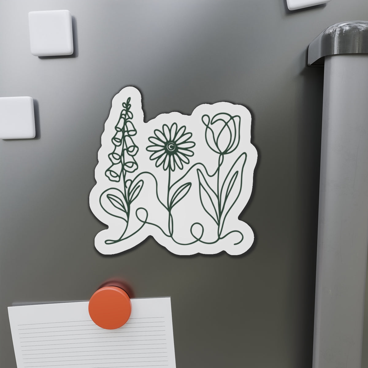 foxglove-daisy-tulip-car-magnet-sage-green-subtle-fdt-political-activism-car-decor-anti-trump-no-words-5-inch