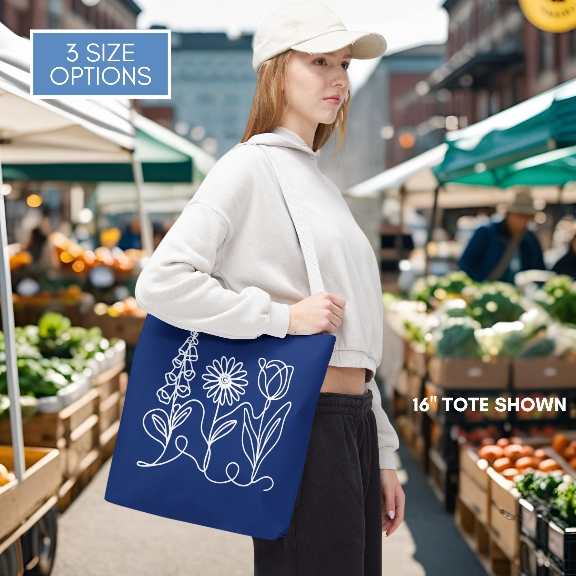 foxglove-daisy-tulip-tote-bag-blue-and-white-subtle-fdt-flowers-reusable-bag-anti-trump
