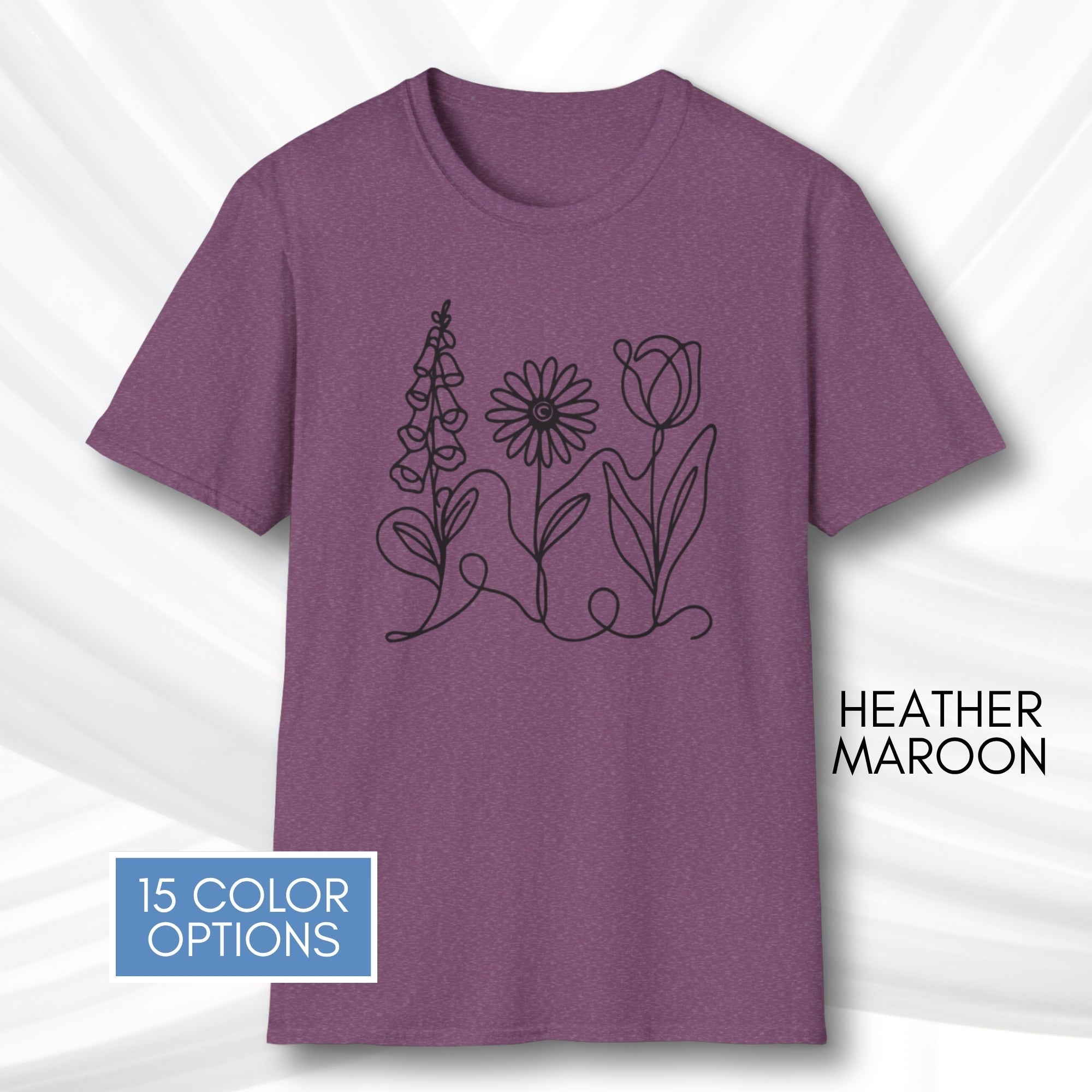 foxglove-daisy-tulip-unisex-softstyle-tshirt-subtle-fdt-flowers-graphic-tee-heather-maroon