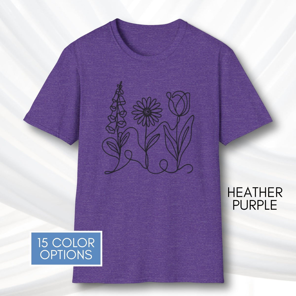 foxglove-daisy-tulip-unisex-softstyle-tshirt-subtle-fdt-flowers-graphic-tee-heather-purple