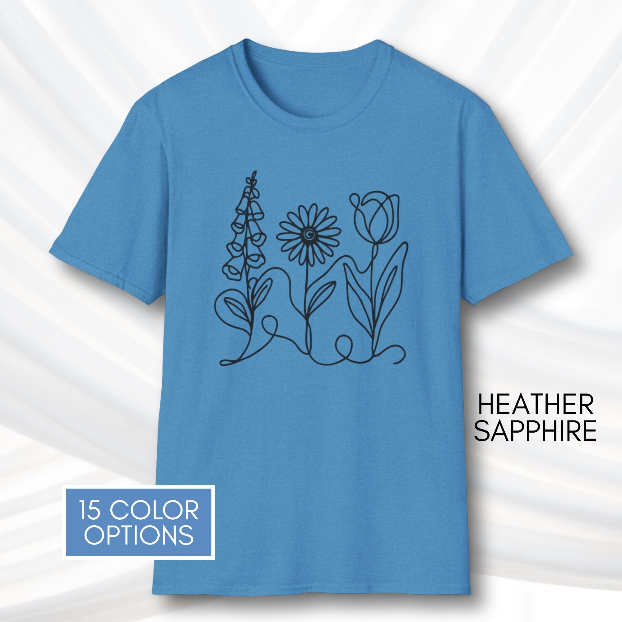 foxglove-daisy-tulip-unisex-softstyle-tshirt-subtle-fdt-flowers-graphic-tee-heather-sapphire