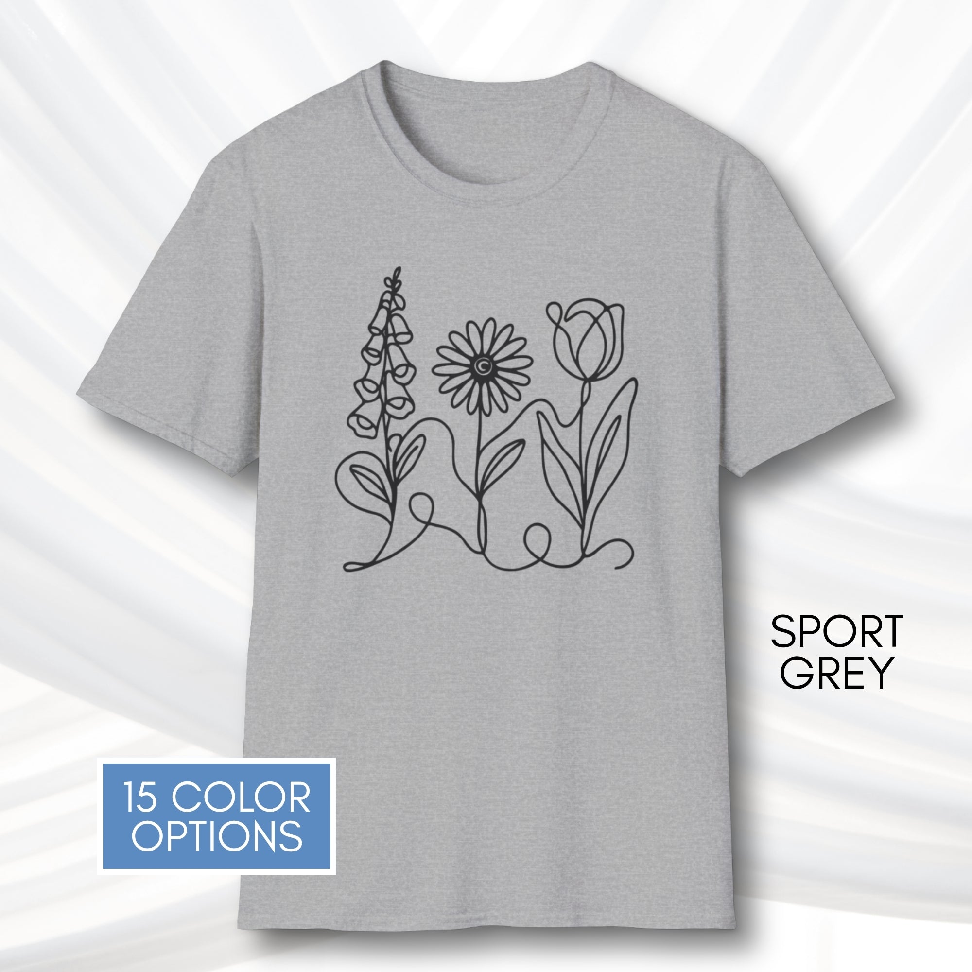 foxglove-daisy-tulip-unisex-softstyle-tshirt-subtle-fdt-flowers-graphic-tee-heather-sport-grey