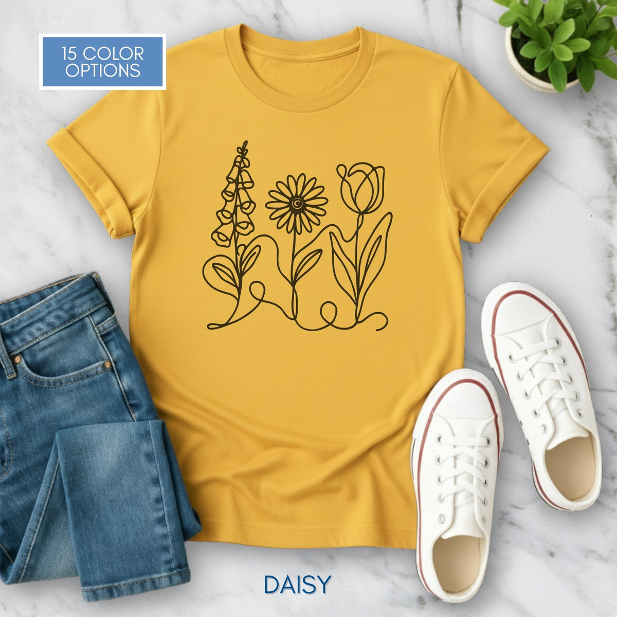 foxglove-daisy-tulip-unisex-softstyle-tshirt-subtle-fdt-flowers-tee-daisy