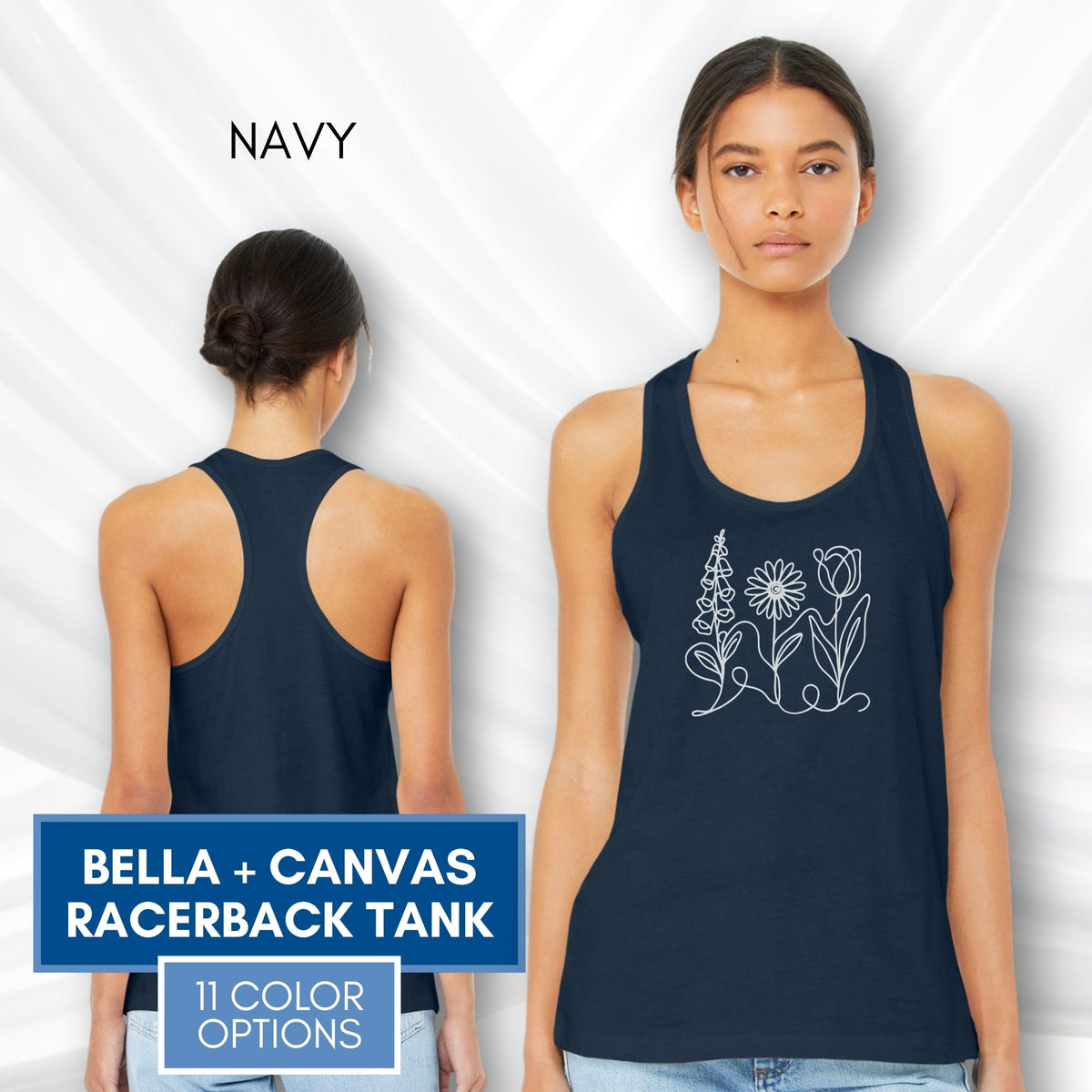 foxglove-daisy-tulip-womens-racerback-tank-top-subtle-fdt-flowers-hand-drawn-shirt-anti-trump-navy