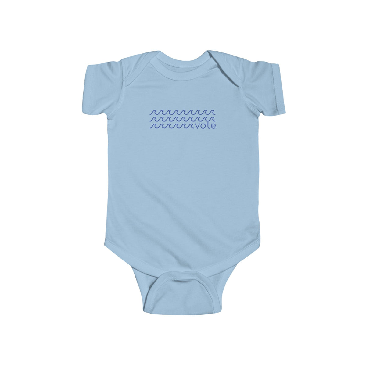 Blue Wave Vote Baby Bodysuit - Resistance Nation