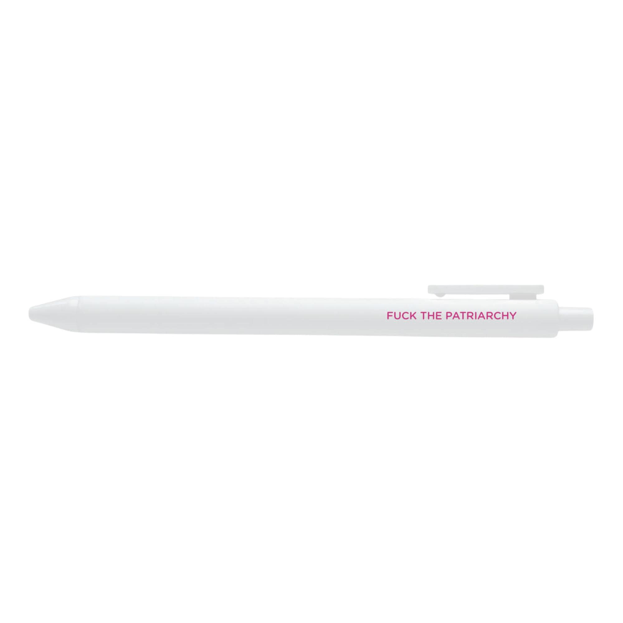 Fuck the patriarchy pen - MangoIllustrated - Pens