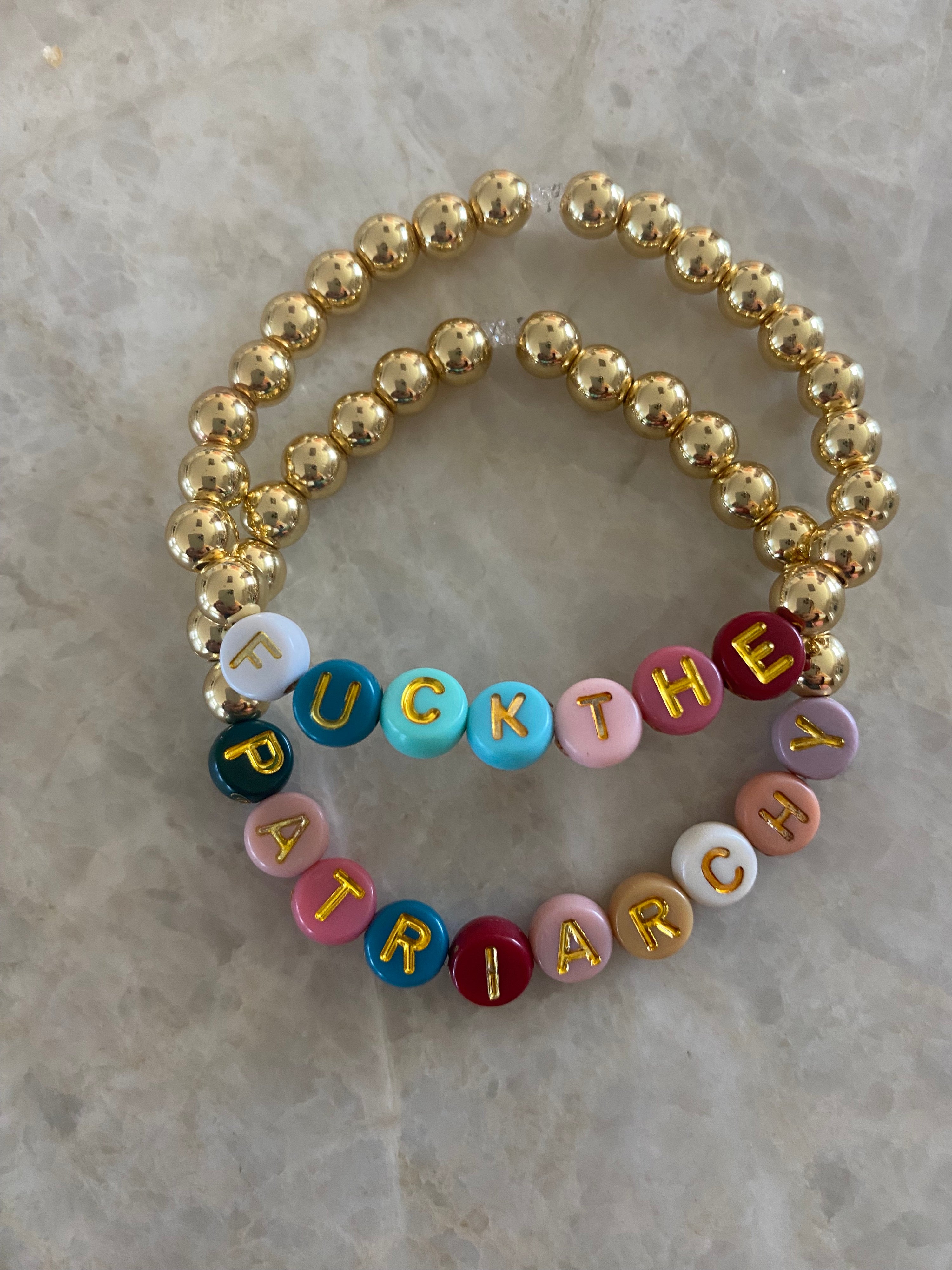 F*ck The Patriarchy Bracelet