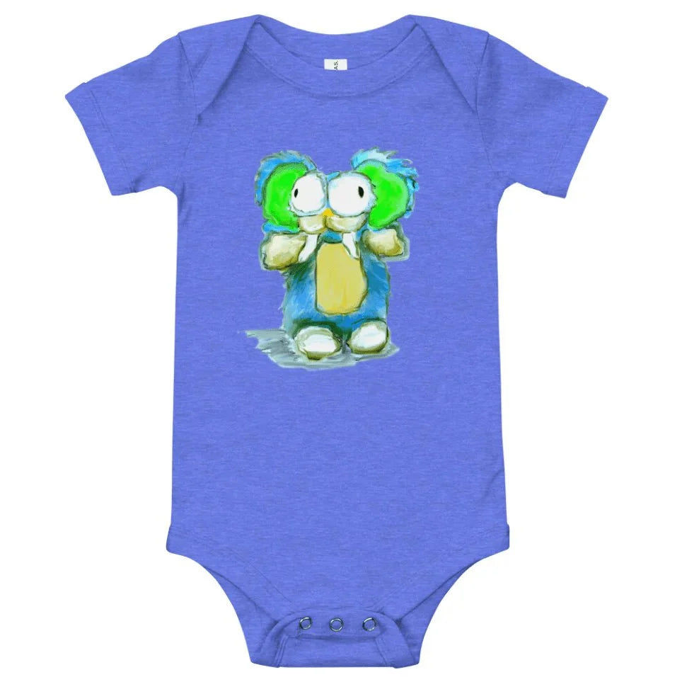 Gus Ultimate Fan Bundle – blue onesie Inklings Baby gift set